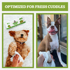 Pogi's Dog Grooming Wipes for Paws & Butt, Fragrance Free, 100 Wipes 100-Count Wipes Unscented