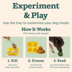 WOOF Starter Pack Dog Treat Toy for Large Dogs 25-75 lbs Large Starter Pack - Chicken