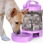 Large Portable Dog Water Bottle with Pull-Out Drinking Bowl