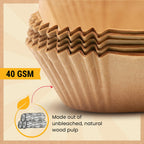 500Pcs Air Fryer Liners Disposable 8" Square 500