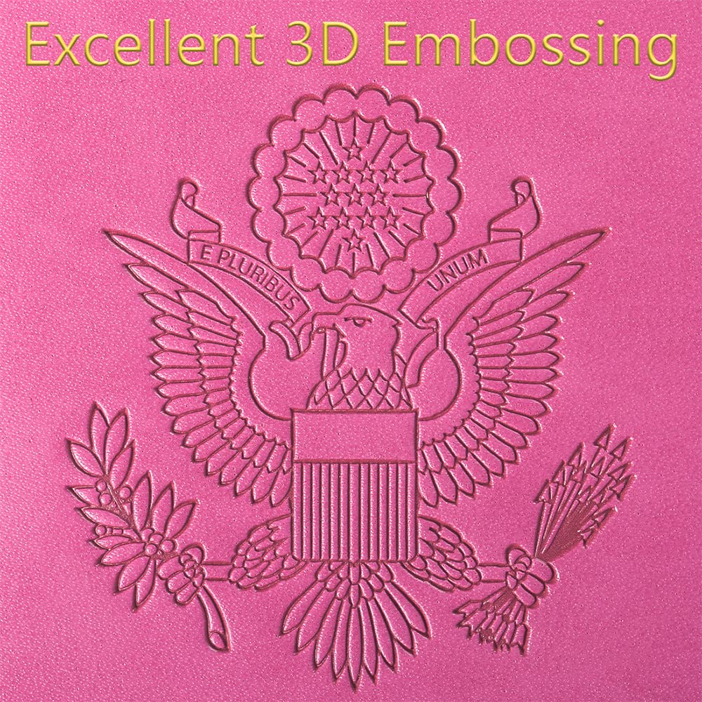 Passport Holder Cover Wallet RFID Blocking, Travel Essentials Pink Passport Covers