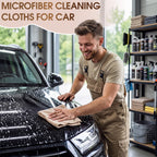 Nuenen Car Microfiber Clean Cloths, Purple, 16 x 16 Inch, 60 Pcs 16 x 16 inches