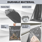 50 Bags Hanging Car Trash Bags Disposable, 2 Gallon Car Garbage Bags. Gray 50 Count (Pack of 1)