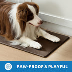 Kitchen Mats for Floor, [2PCS] Anti-Fatigue Kitchen Rugs, Black 2pc: 17" x 29" + 17" x 47"