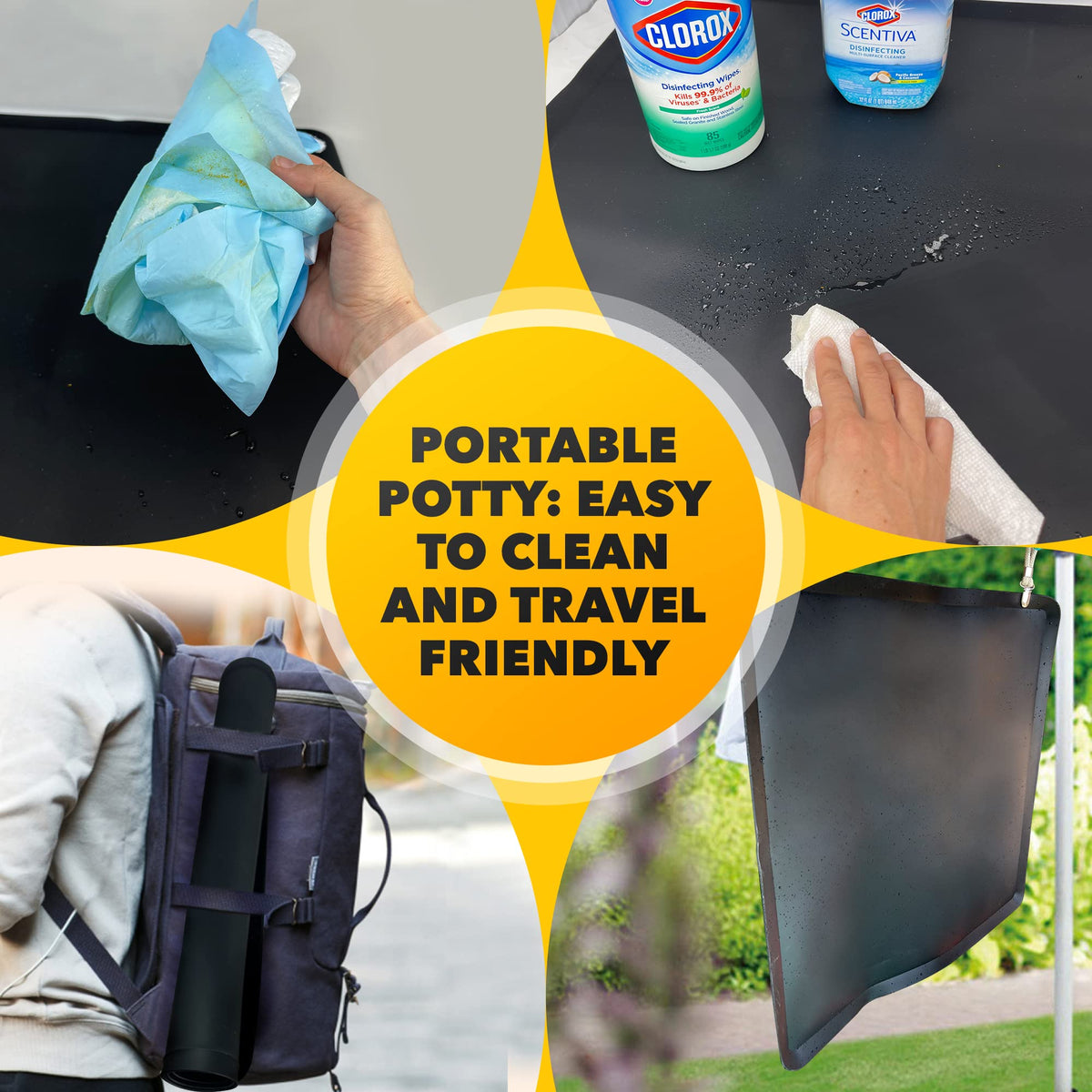 Dog Pee Pad Holder for Floor Protection and Training