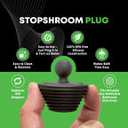 SinkShroom Ultra Revolutionary Bathroom Sink Drain Protector, Stainless Steel Single