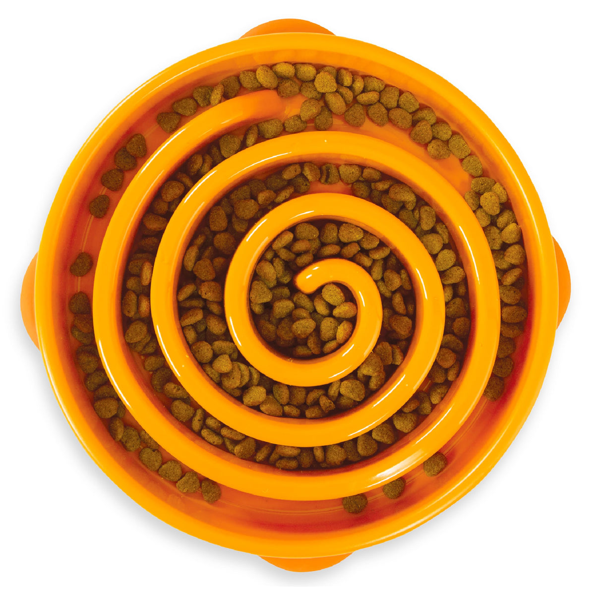 Outward Hound Fun Feeder Slo Bowl – Large 4‑Cup Capacity, Slow Feeding,...