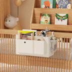 Bedside Caddy Bedside Storage Hanging Organizer for Bunk Dorm Bed Rail New Pink