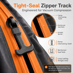 Travel Vacuum Bags With Pump, 2 Pack 22L Compression Kit For Clothes