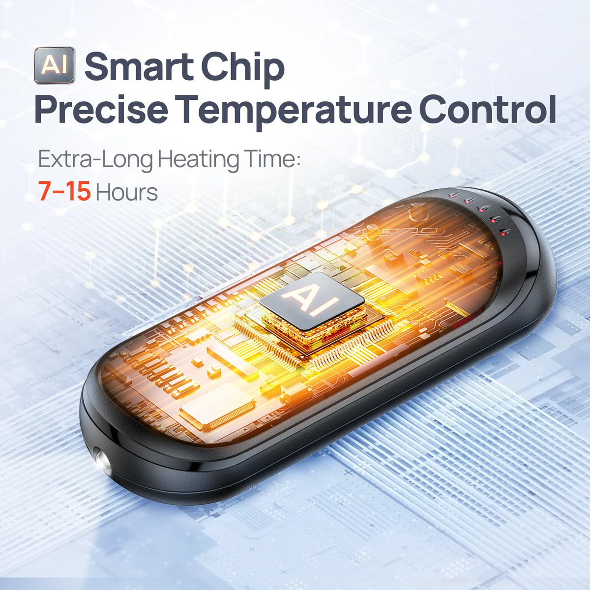 Rechargeable Hand Warmers Dual Pack Portable Electric Warmth