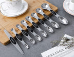 Magnetic Stainless Steel Dual-Sided Measuring Spoons Set