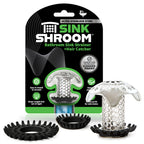 SinkShroom Ultra Revolutionary Bathroom Sink Drain Protector, Stainless Steel Single
