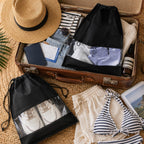 Travel Shoe Storage Bags with Clear Window
