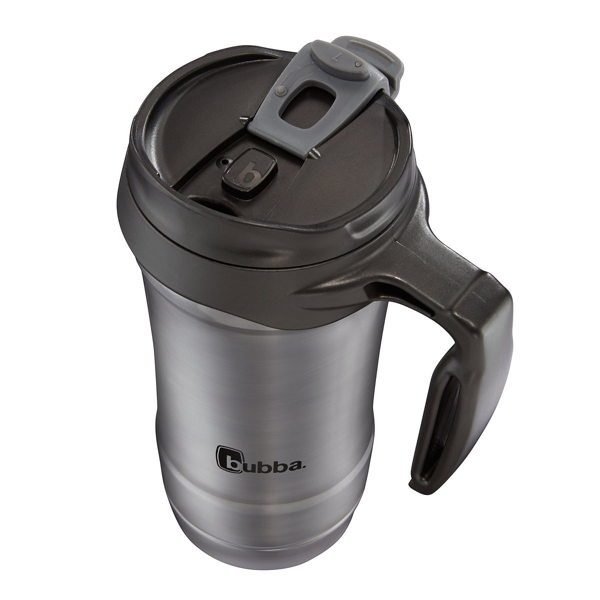 Bubba HERO Vacuum-Insulated Stainless Steel Travel Mug with Handle, 18 oz, Gunmetal