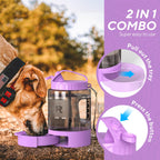 Large Portable Dog Water Bottle with Pull-Out Drinking Bowl