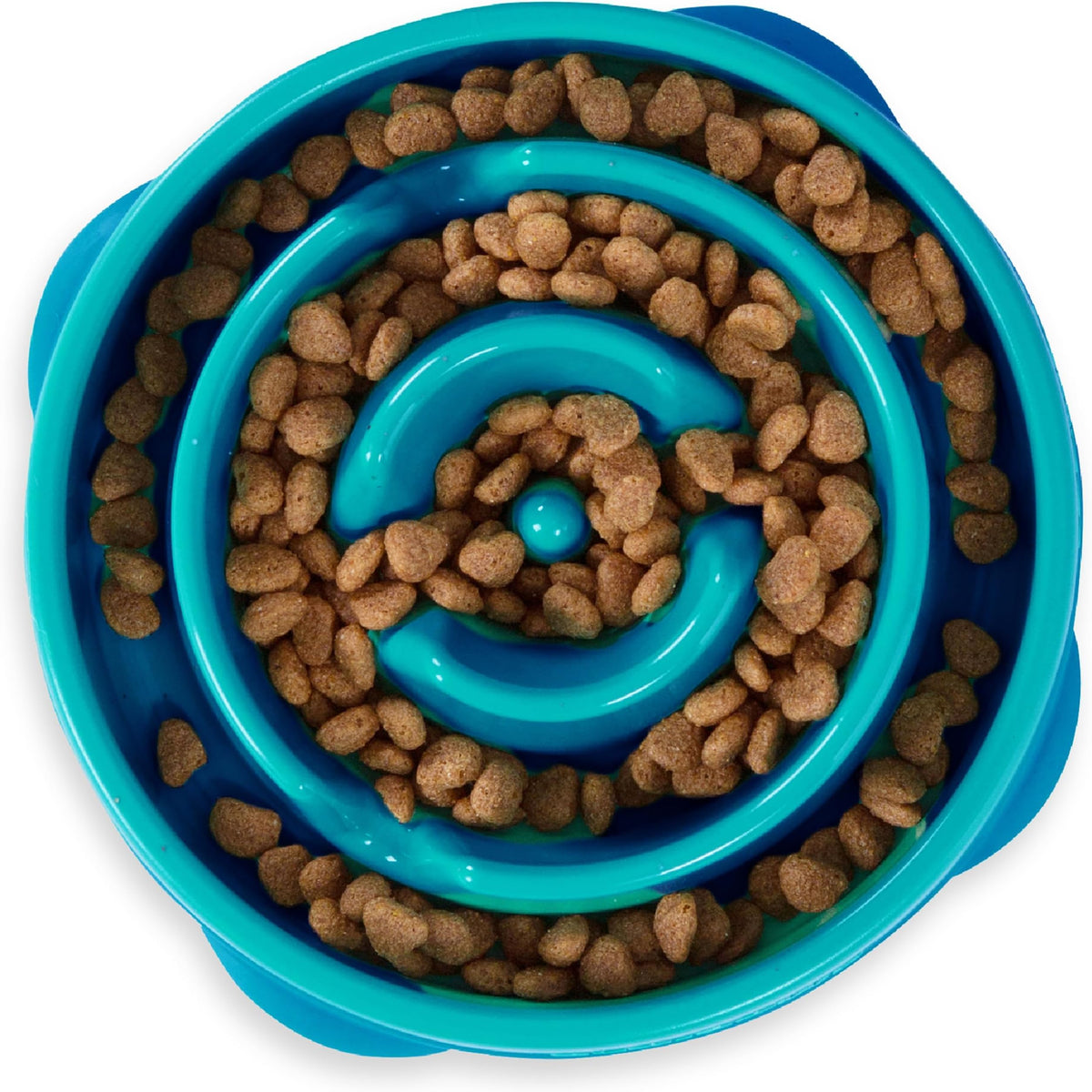 Outward Hound Fun Feeder Slo Bowl – Large 4‑Cup Capacity, Slow Feeding,...