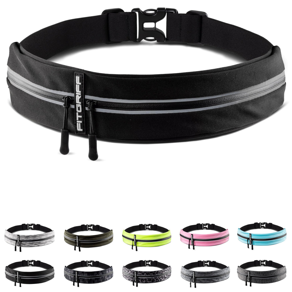 Fitgriff® Running Belt for Men & Women - Secure Jogging Pouch Phone,...