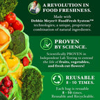 Debbie Meyer GreenBags, 20-Pack (8M, 8L, 4XL), Reusable Food Storage Bags 20-Pack (8M, 8L, 4XL)