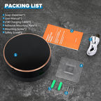 Monstake Automatic Soap Dispenser, Touchless Rechargeable Wall Mount Black foam