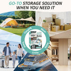 12 Jumbo Vacuum Storage Bags for Blankets & Bedding, Space Saver Bags 12 Jumbo