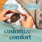 Florensi Meditation Cushion & Acupressure Mat Set Bundle - Comfortable Zabuton Floor Meditation Pillow - 100% Linen Cotton Acupuncture Mat and Pillow Set for Back Pain Relief